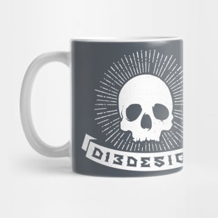 D13 Skull - White Mug